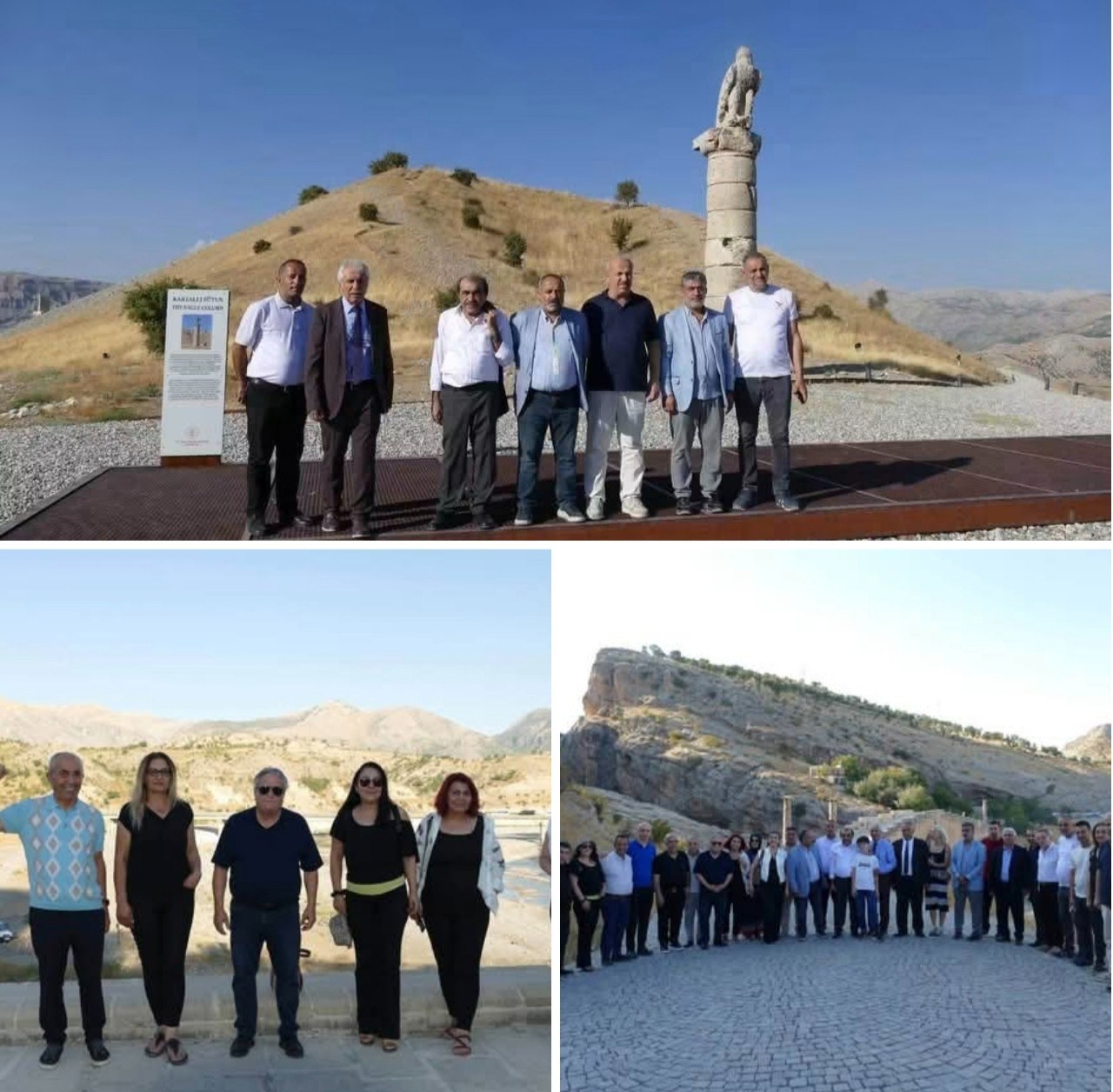 GGF Heyeti Adıyaman'ın Tarihi Yerlerini Gezdi