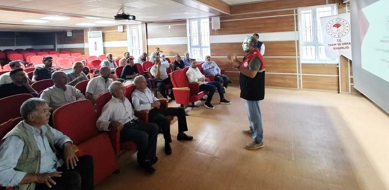 Adıyaman'da Arıcılara Organik Arıcılık Eğitimi Verildi