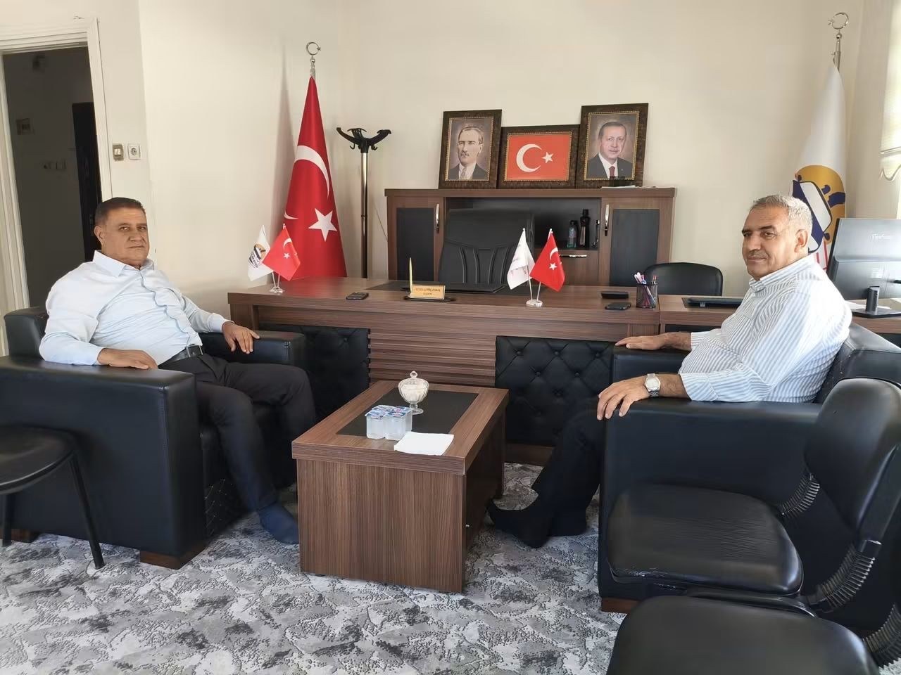 İl Genel Meclis Üyesi Mehmet Can Erdoğan Kahta'da Ziyarette Bulundu