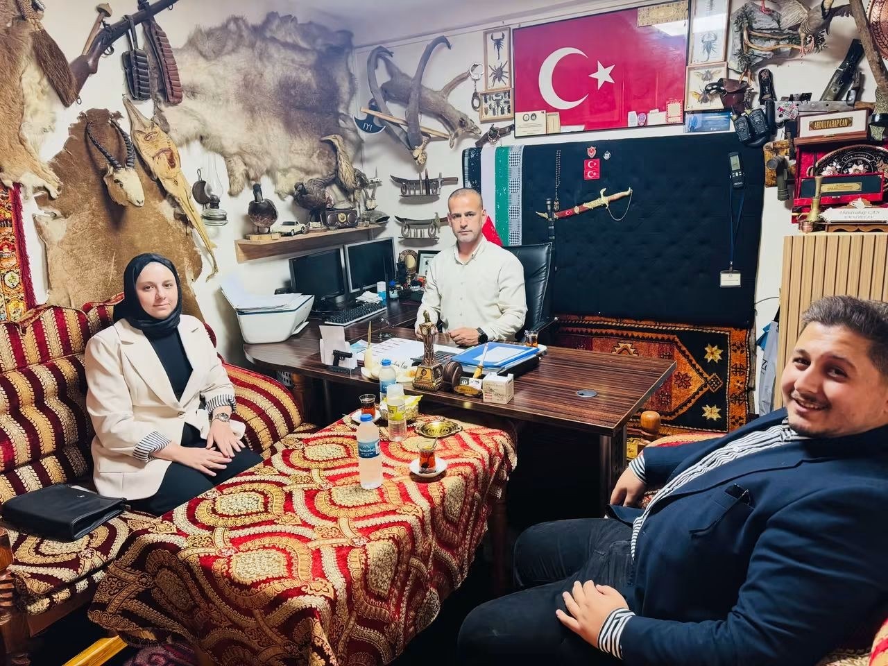 Siyasetçi ve İş İnsanı Abdulvahap Can'ı Adıyaman Ak Parti İl Başkanı Yardımcısı Çitil Ziyaret Etti