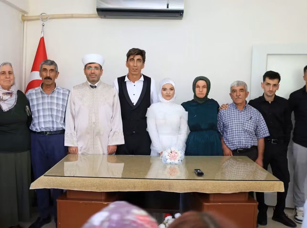 Tut İlçe Müftülüğünde İlk Resmi Nikah Kıyıldı