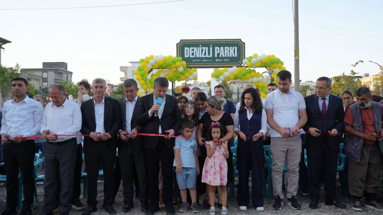 Adıyaman Karapınar Mahallesi'nde Denizli Parkı Açıldı