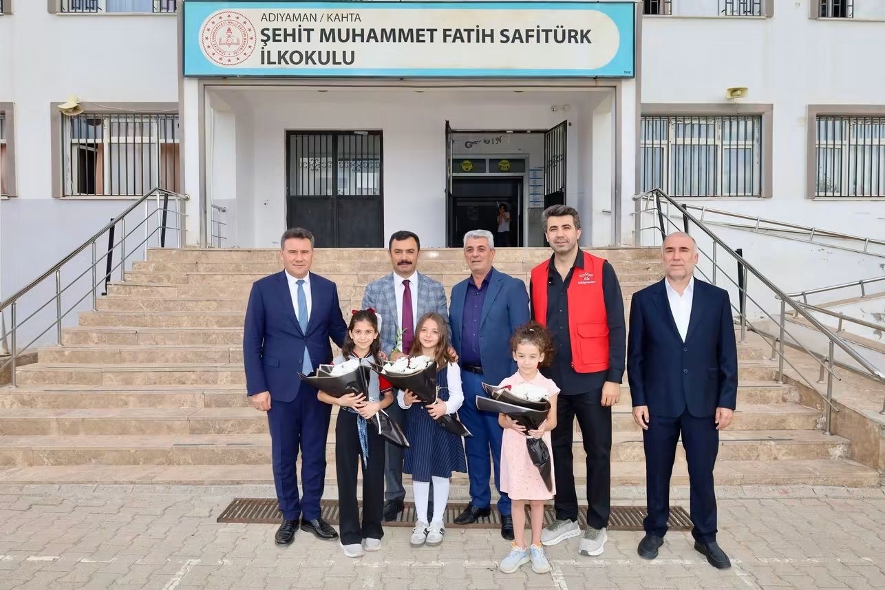 Kahta'da Yeni Okul Kütüphanesi Hizmete Açıldı