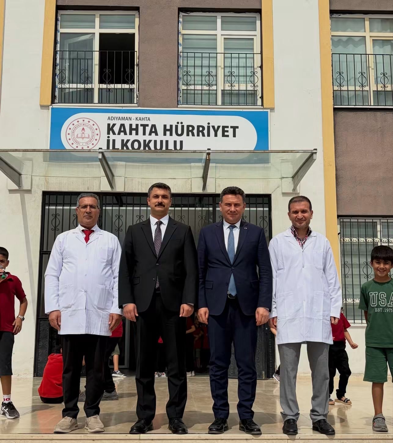 Kahta Hürriyet İlkokulu'nda Müfettiş Ziyareti Gerçekleşti