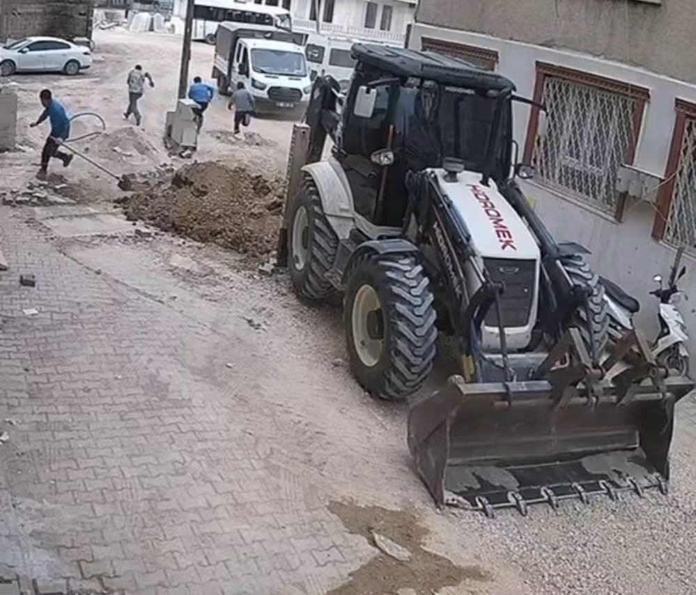 Adıyaman'da Altyapı Çalışmasında Doğalgaz Patlaması