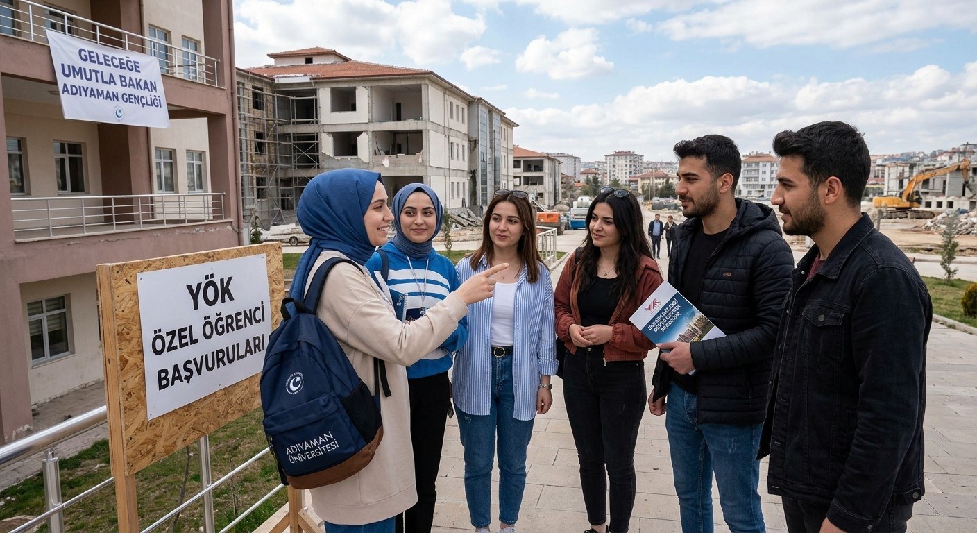 YÖK Adıyamaniı Öğrenciler İçin Süreyi Uzattı