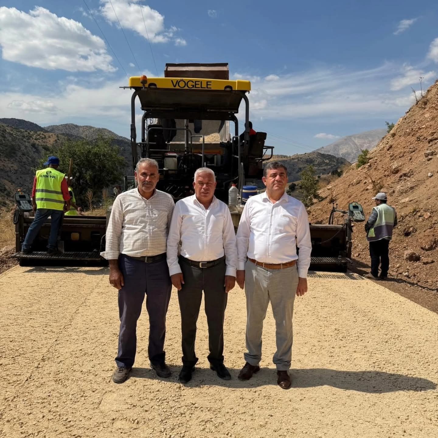 İnlice Beldesinde Grup Yolu Çalışmaları İncelendi
