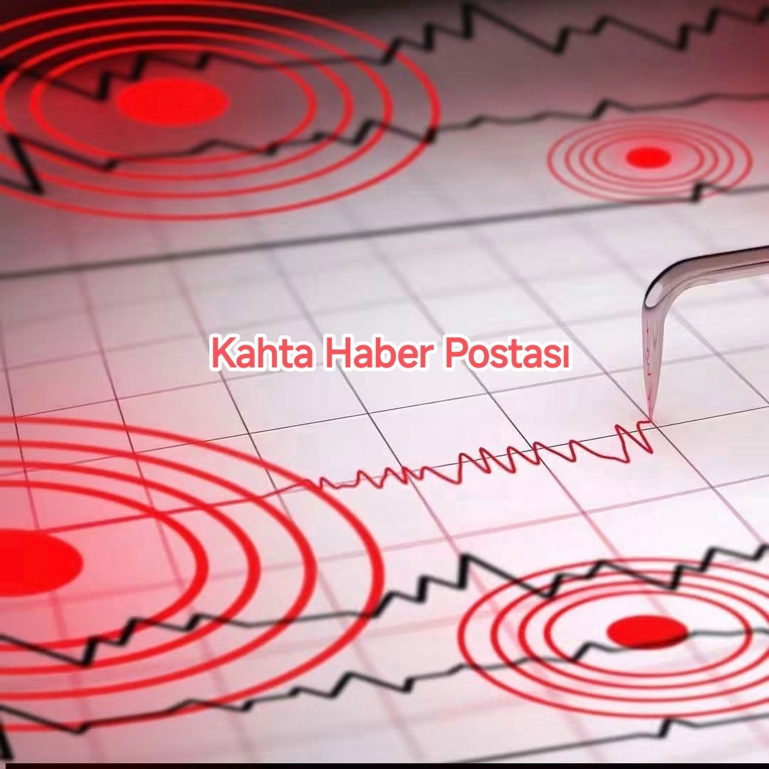 Kahta'da Deprem Anı Güvenlik Kamerasında