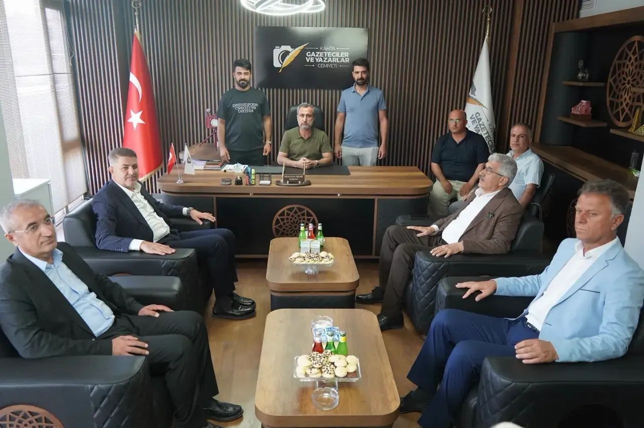 Milletvekili Şan ve Başkan Hallaç Basın Mensuplarıyla Buluştu