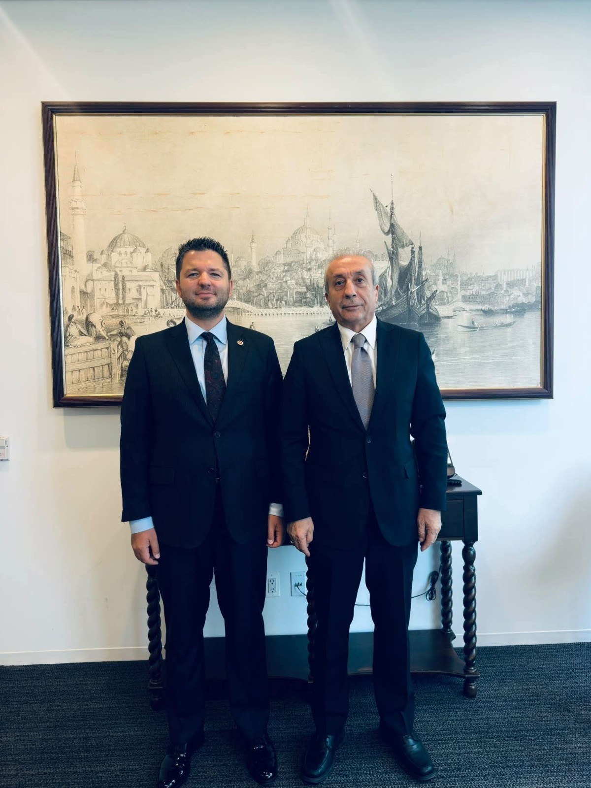 AK Parti 27. Dönem Milletvekili Muhammed Fatih Toprak New York'ta Çeşitli Temaslarda Bulunuyor