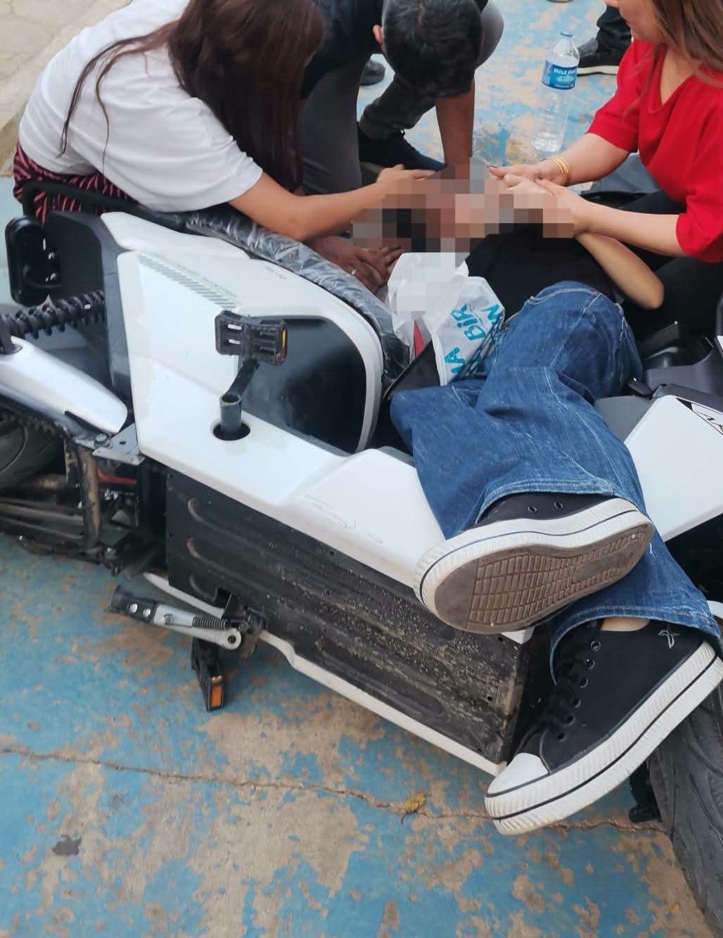 Viranşehir'de Park İçinde Motosikletin Çarptığı Genç Kız Yakalandı