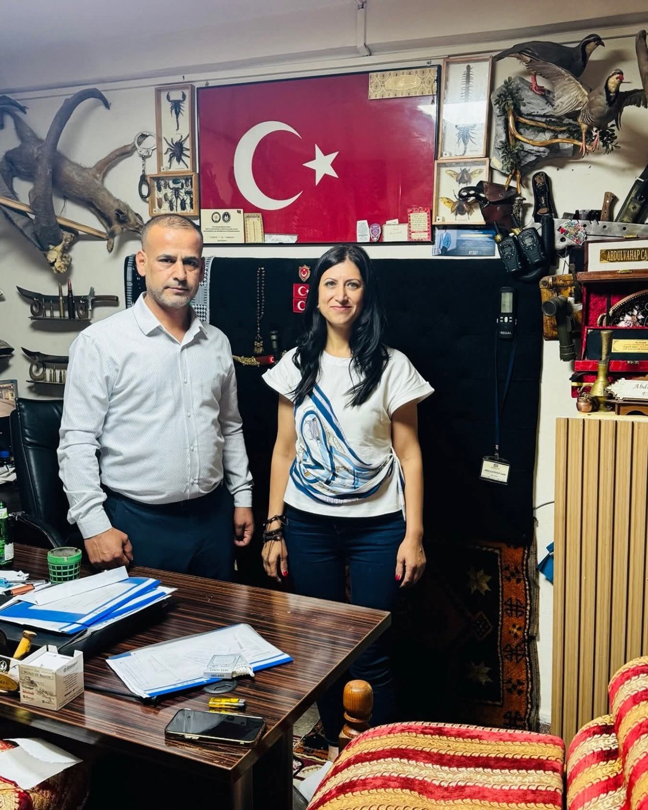 İş ve Siyaset İnsanı Abdulvahap Can'dan Araştırmacı Ela Çokgören'e Teşekkür