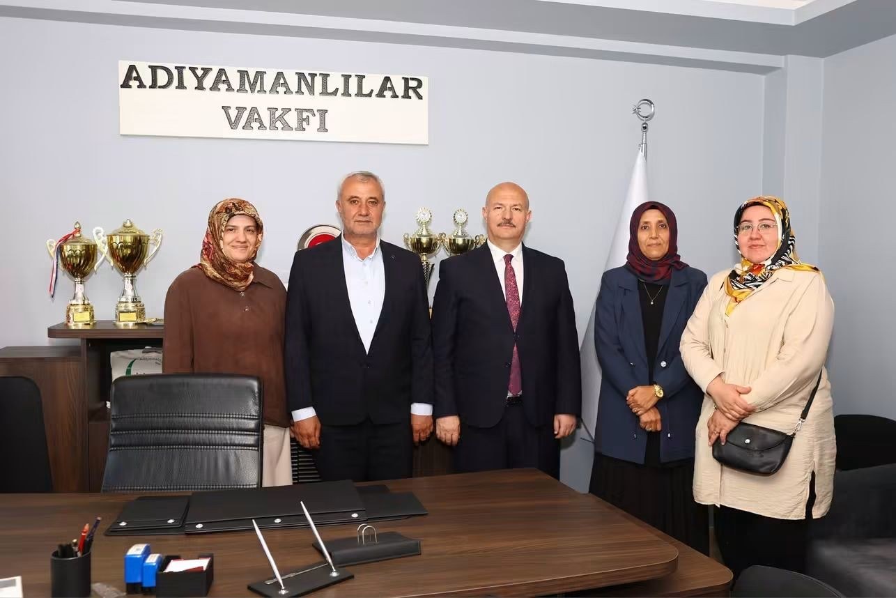 Adıyaman Valisi Abdullah Küçük'ten Adıyamanlılar Vakfı'na Ziyaret