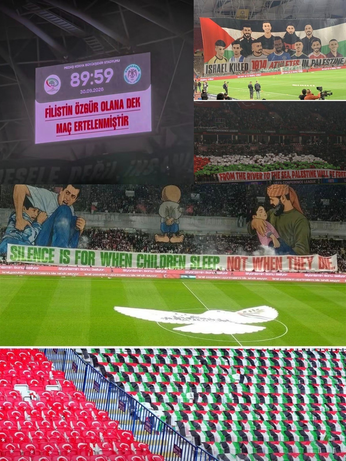 Konyaspor Filistin Milli Takımı Dostluk Maçı Ertelendi