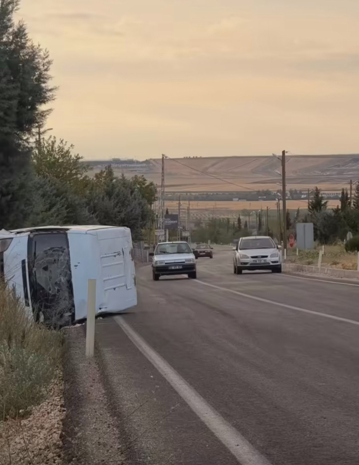 Kahta Adıyaman Yolunda Trafik Kazası