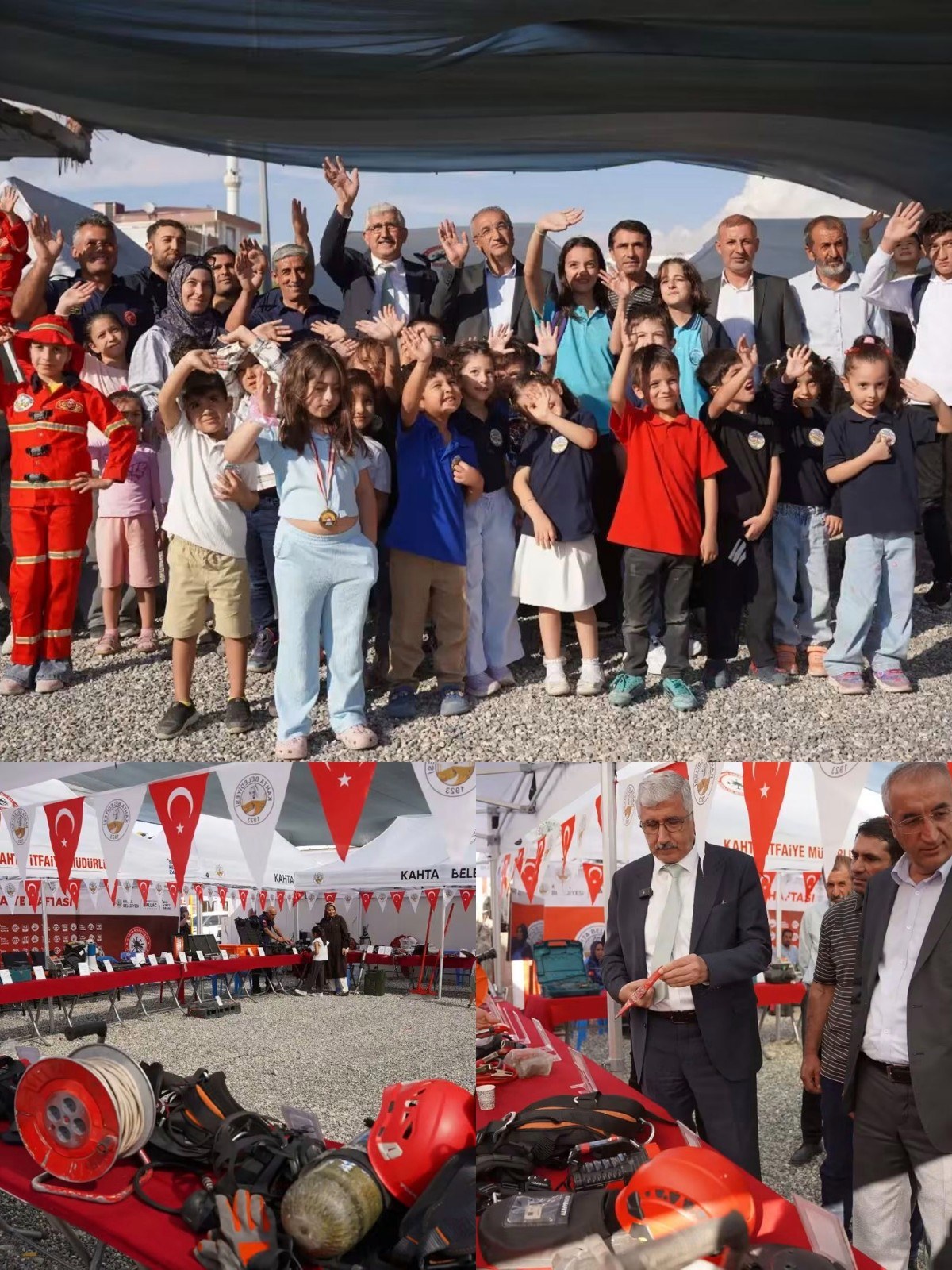 Kahta'da İtfaiye Haftası Etkinlikleri Düzenleniyor