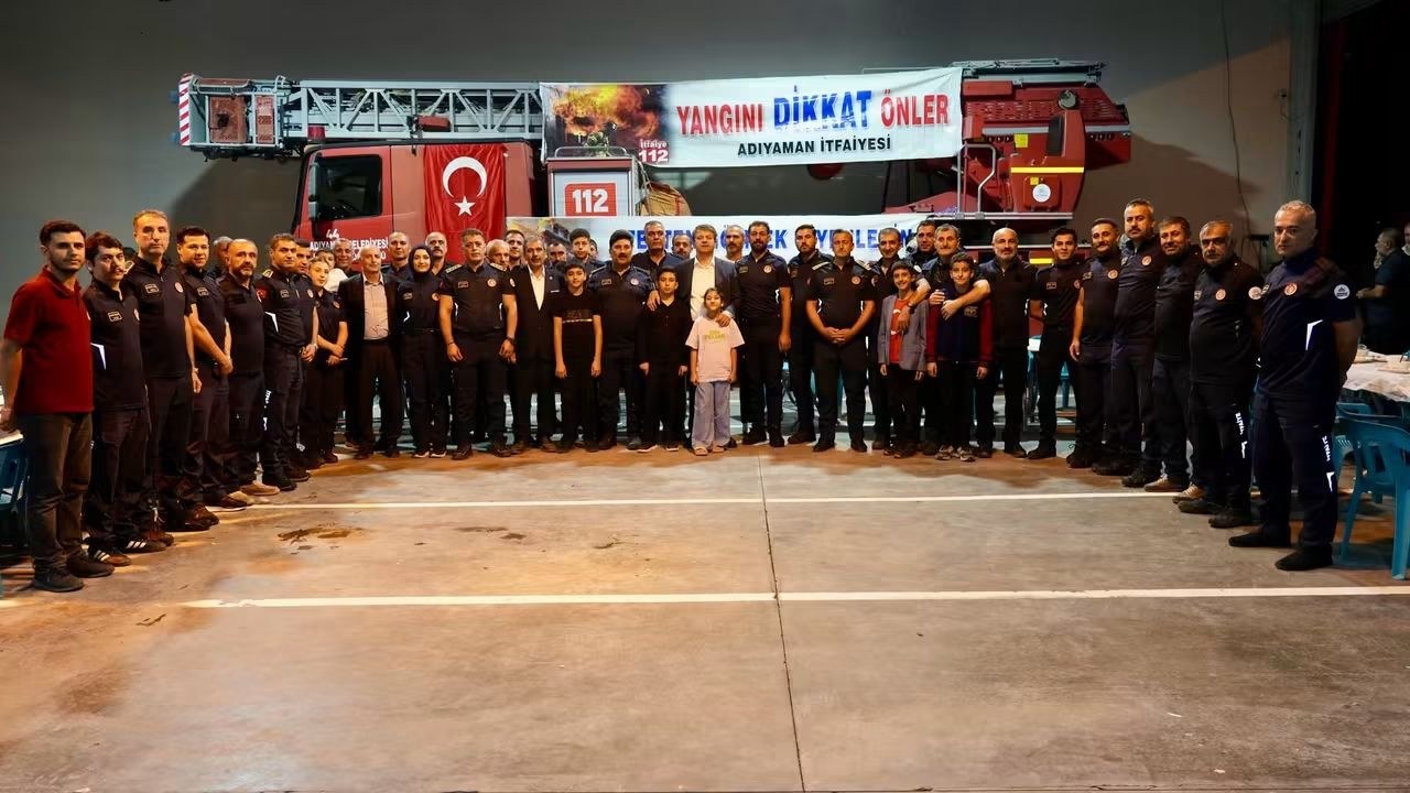 Adıyaman Belediyesi İtfaiye Haftası'nı Kutladı
