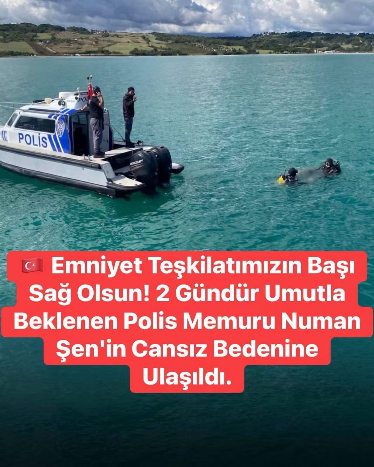 Sinop'ta Kayıp Polis Memurunun Cansız Bedeni Bulundu