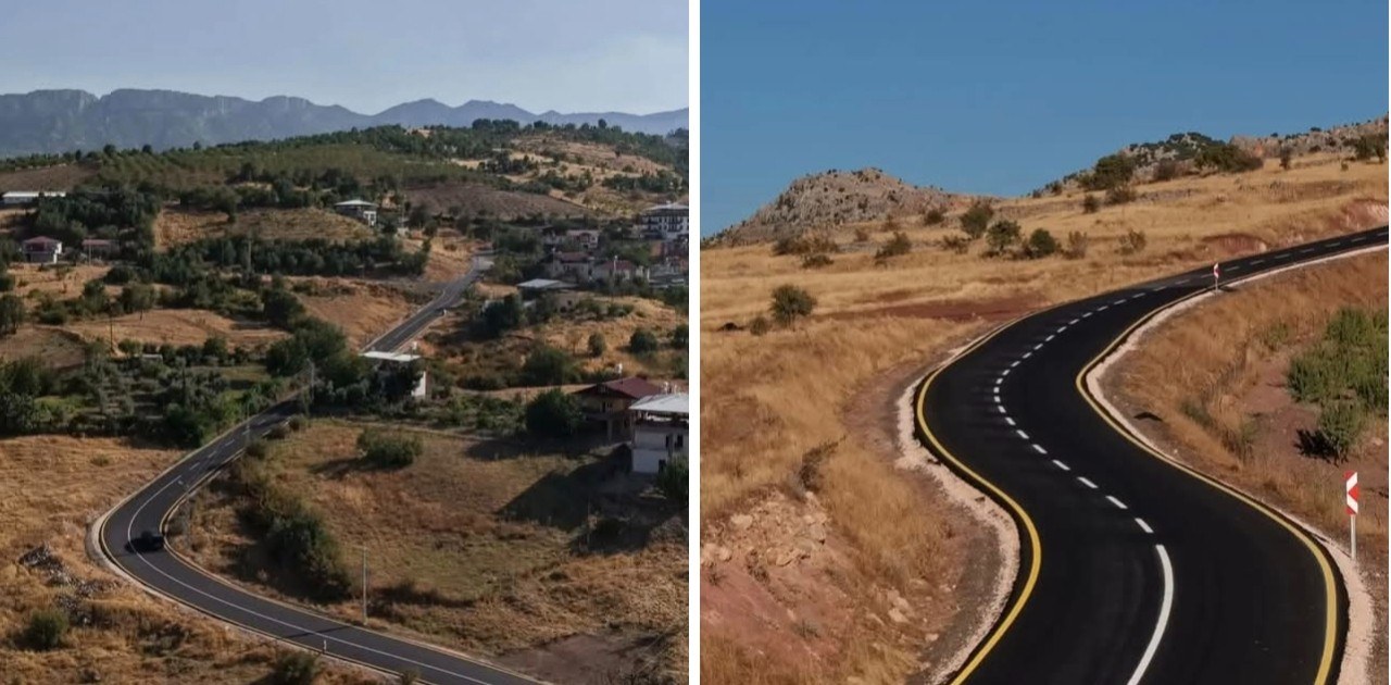 Gerger Kesertaş Köyünde Asfalt Çalışmaları Tamamlandı