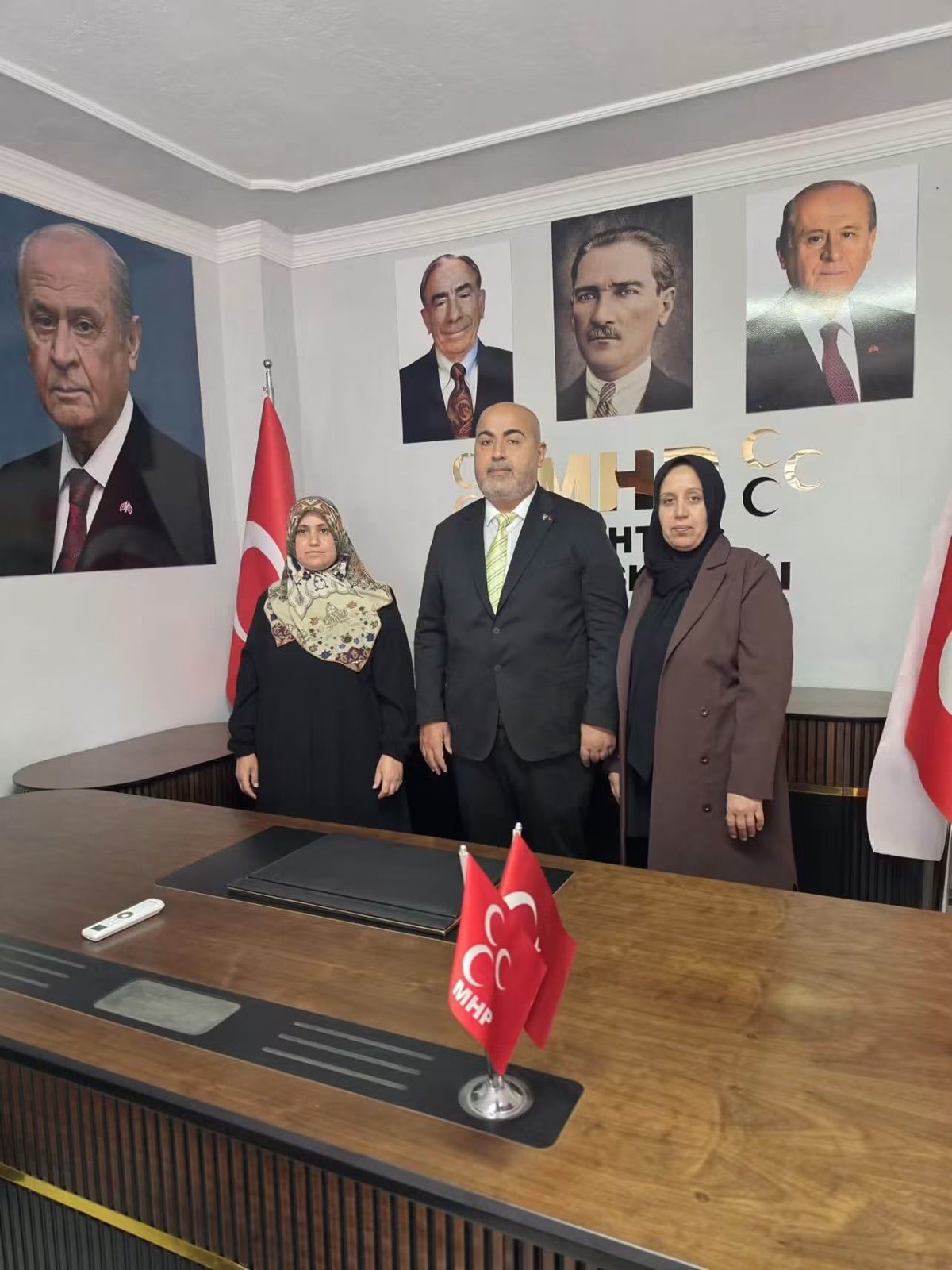 Kahta Milliyetçisi Hareket Partisi İlçe Başkanlığında Kadın Kolları Başkanlığı Görevine Yeni Atama