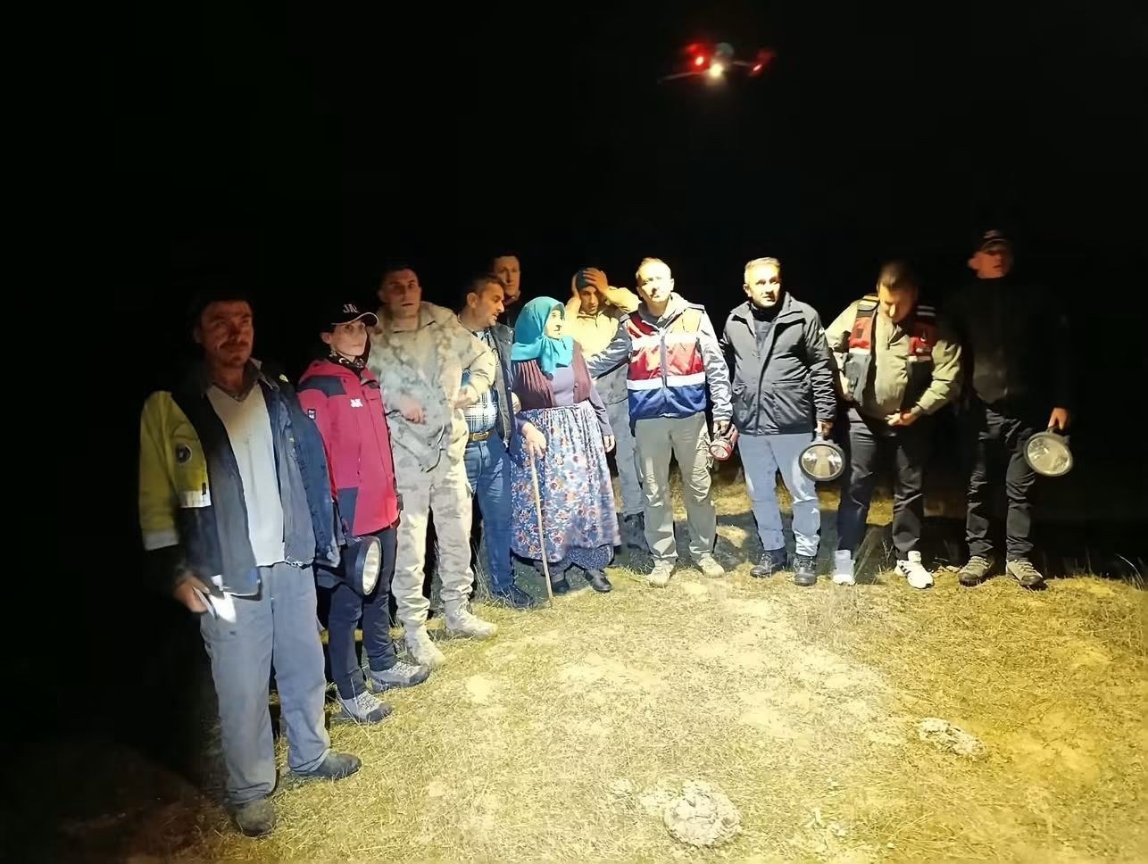 Kendisinden 3 Gündür Haber Alınamayan Kadın Dronla Bulundu