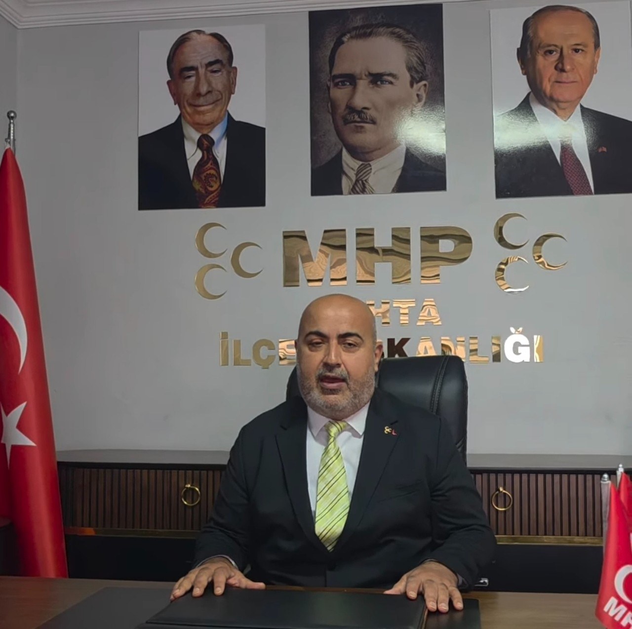 Kahta Milliyetçisi Hareket Partisi  İlçe Başkanı Haşim Turan: Kadın Kolları Başkanlığına Medine Çiçek Getirildi