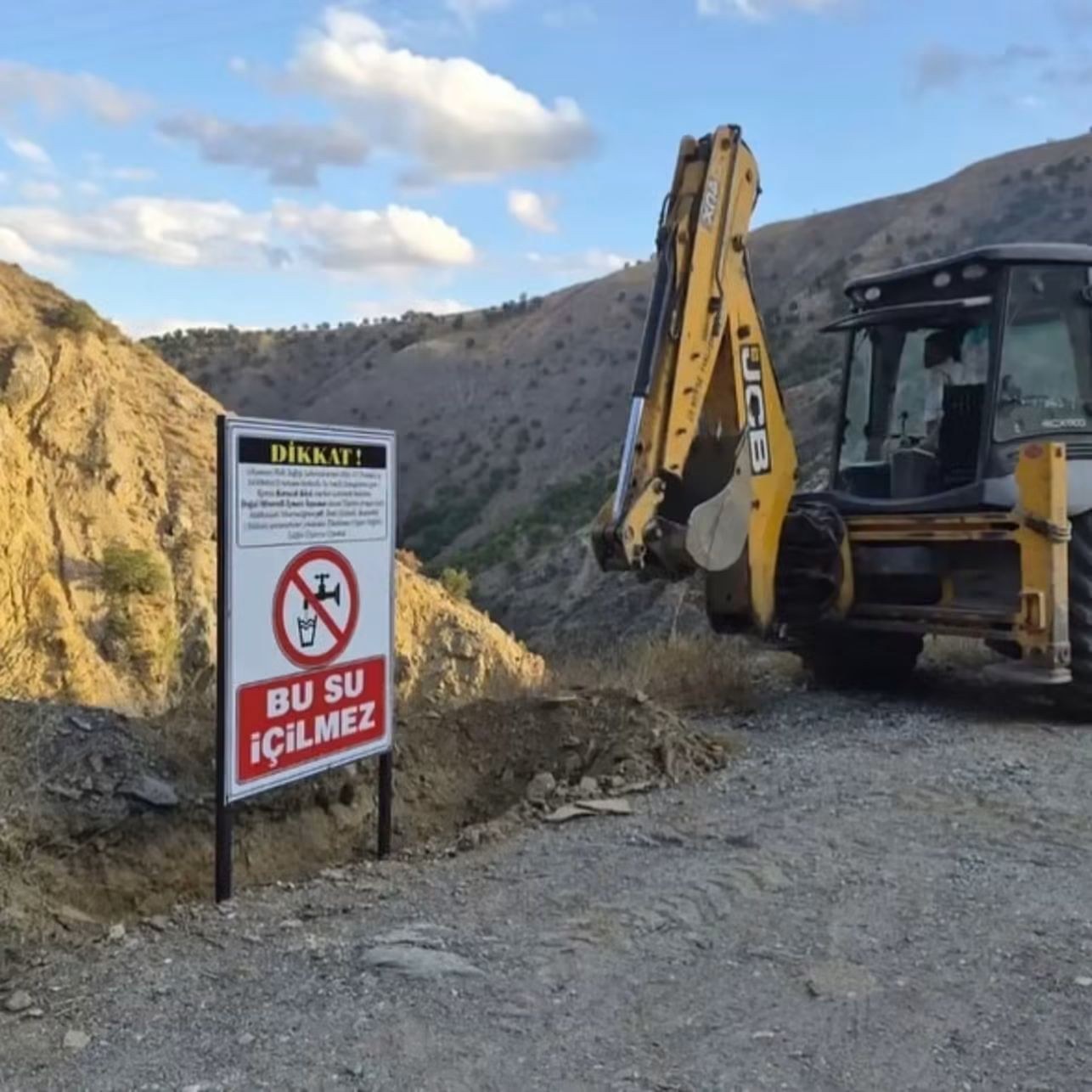 Çelikhan İlçesi Korucak Köyü İçme Suyu İçin Uyarı Yapıldı