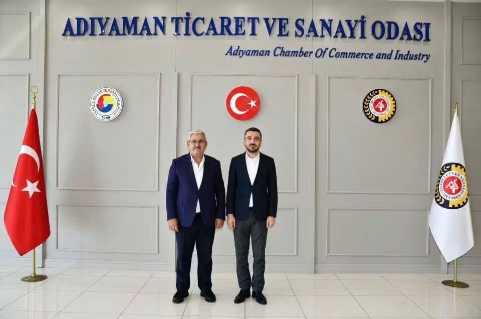 Kahta Akıncılar Belediye Başkanı'ndan ATSO Ziyareti