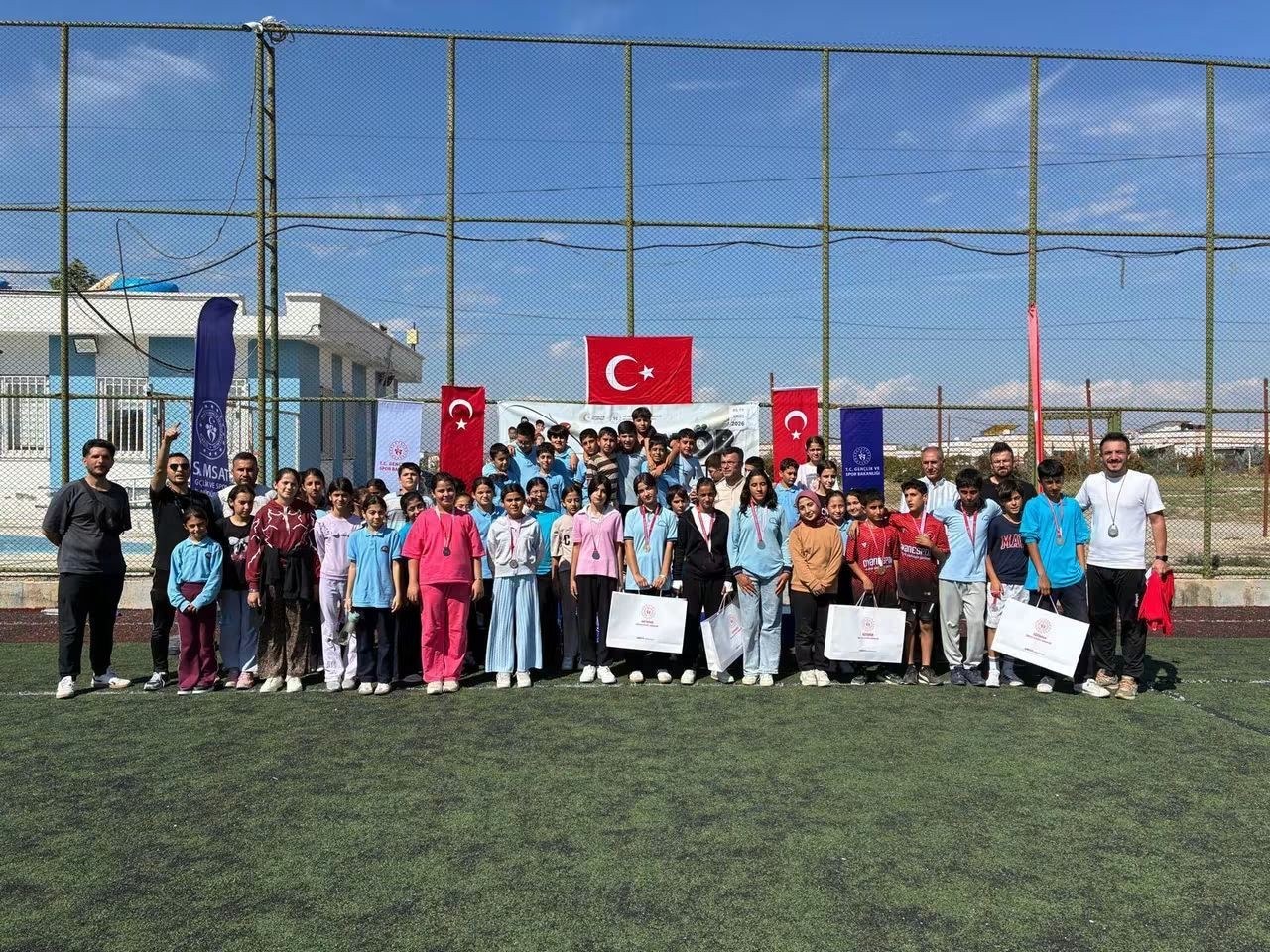 Samsat'ta Amatör Spor Haftası Coşkusu Yaşandı