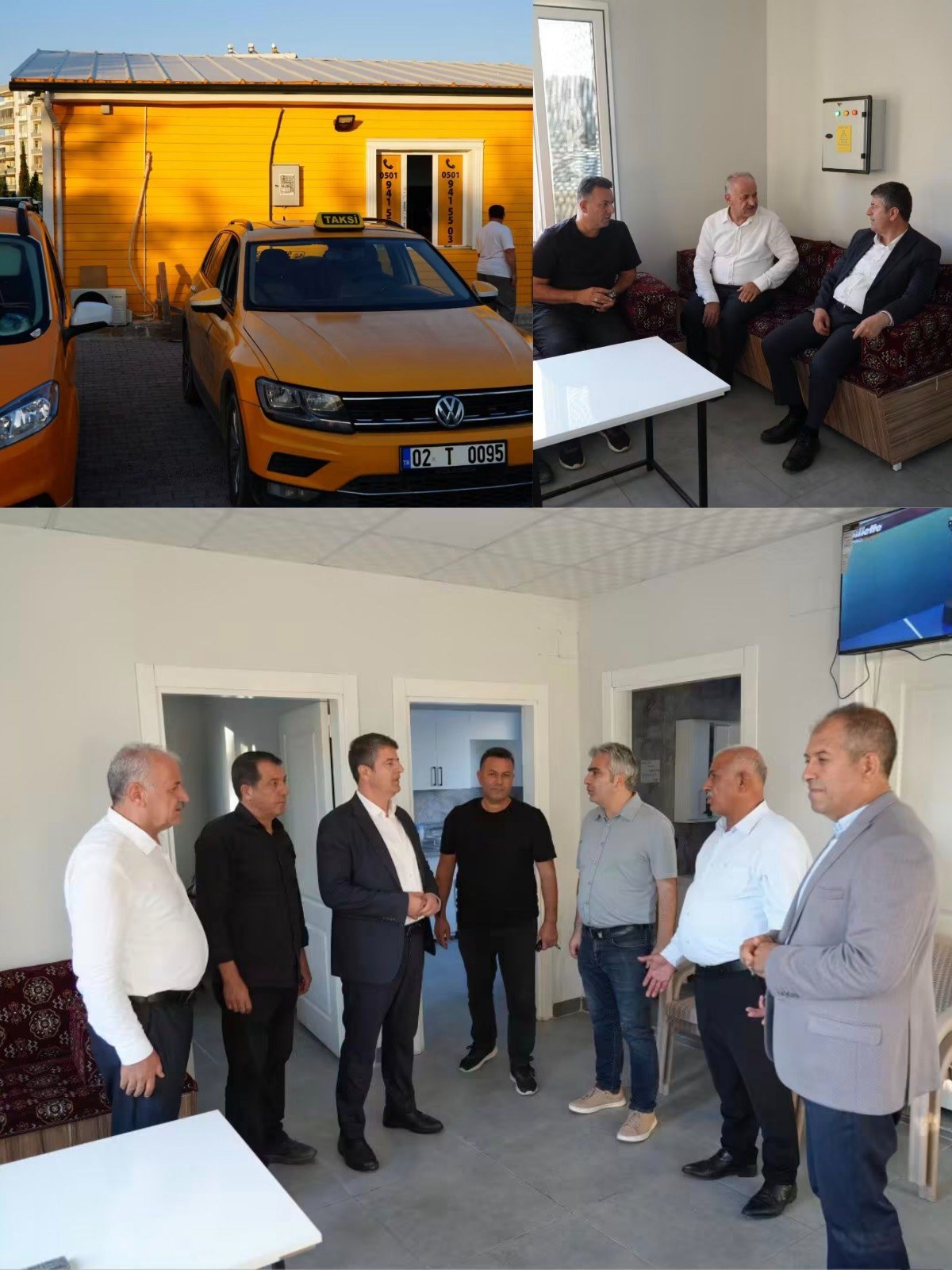 Adıyaman Belediyesi’nden Taksicilere İlk Kalıcı Taksi Durağı