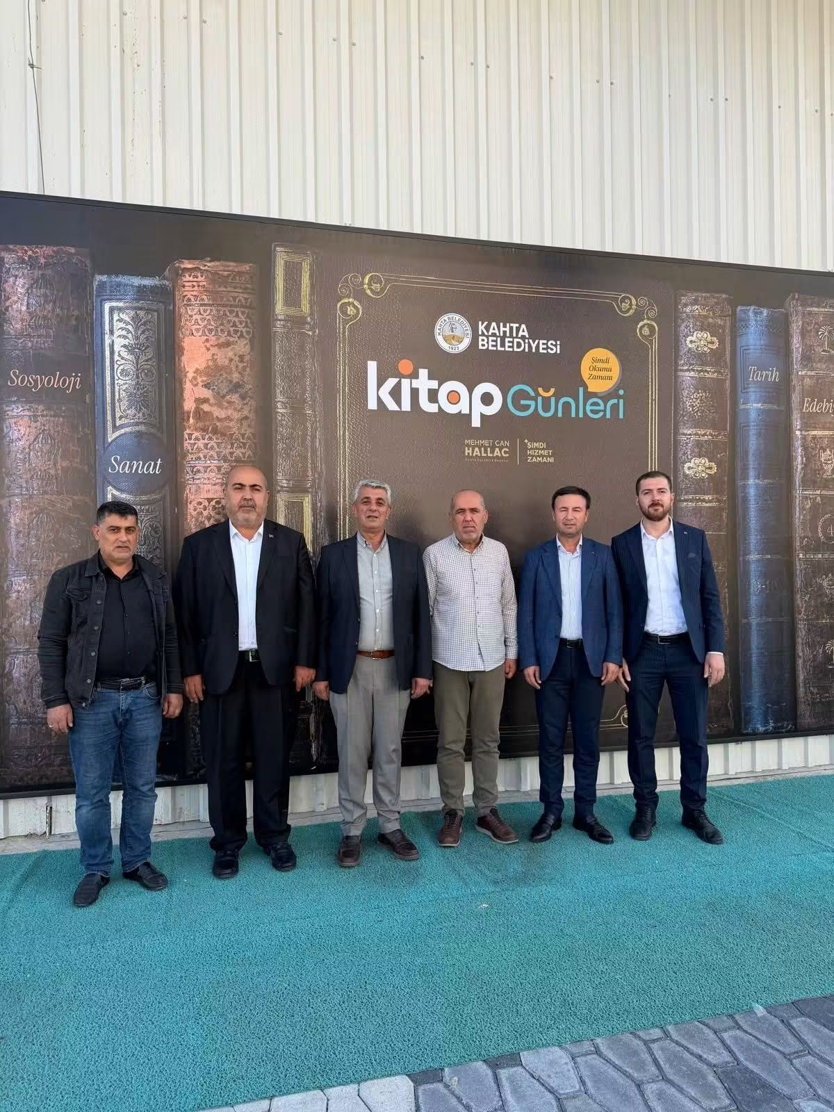 Kahta Milliyetçi Partisi İlçe Başkanı Turan, 2. Kahta Kitap Fuarına Katıldı