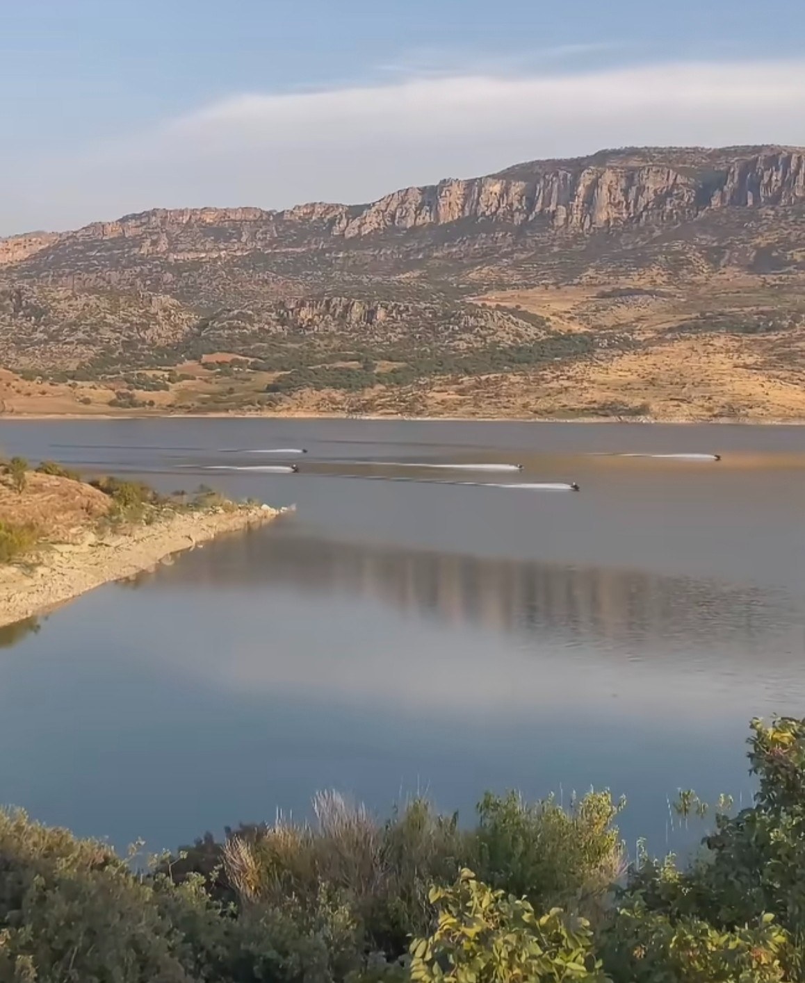 Gerger Fırat Nehri'nde Hız Motoru Aktiviteleri İle Adrenalin Dolu Anlar