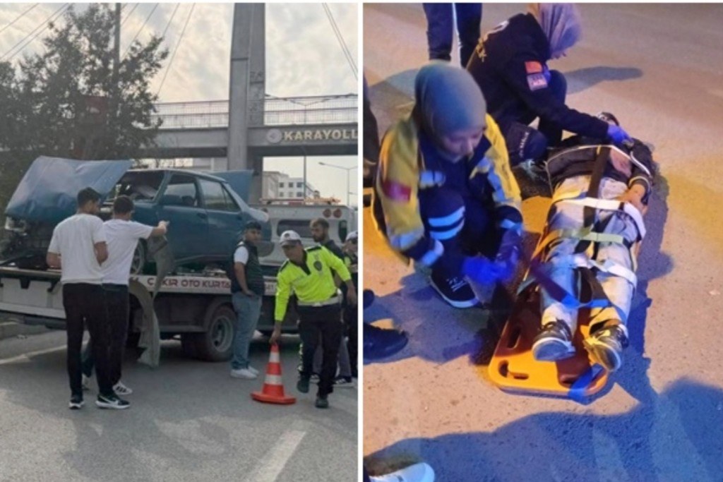 Gölbaşı'nda 2 Ayrı Trafik Kazaları Meydana Geldi