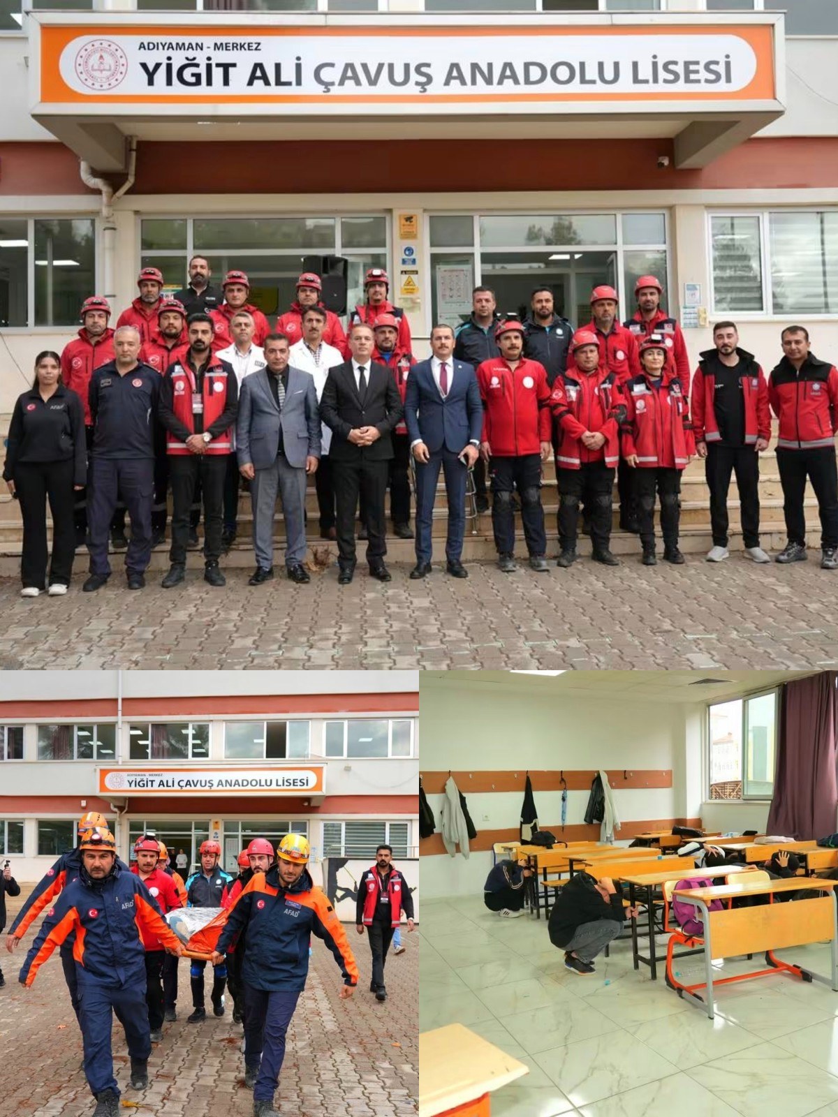 Yiğit Ali Çavuş Anadolu Lisesinde Tatbikat Yapıldı