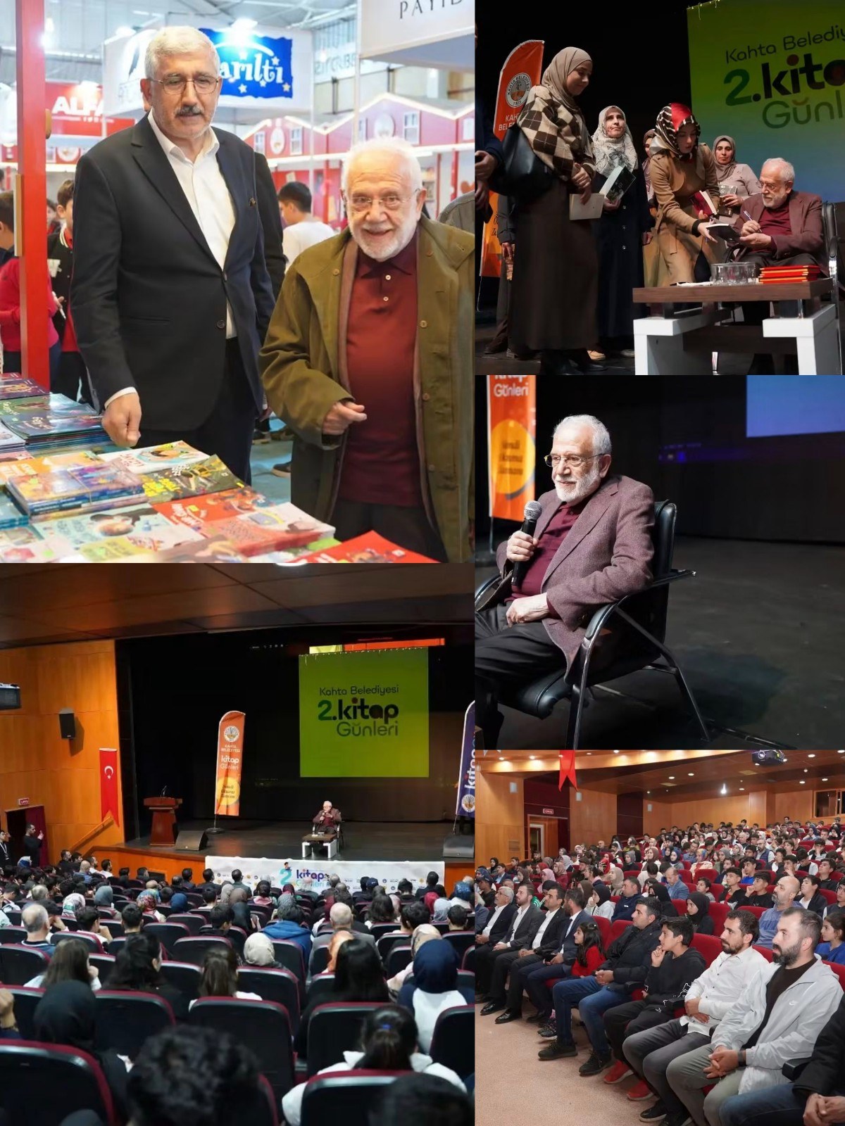 İhsan Süreyya Sırma Kahta'da Okurlarıyla Buluştu